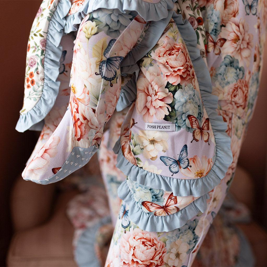 Tindra & Madelyn Ruffled Luxette Patoo® Blanket