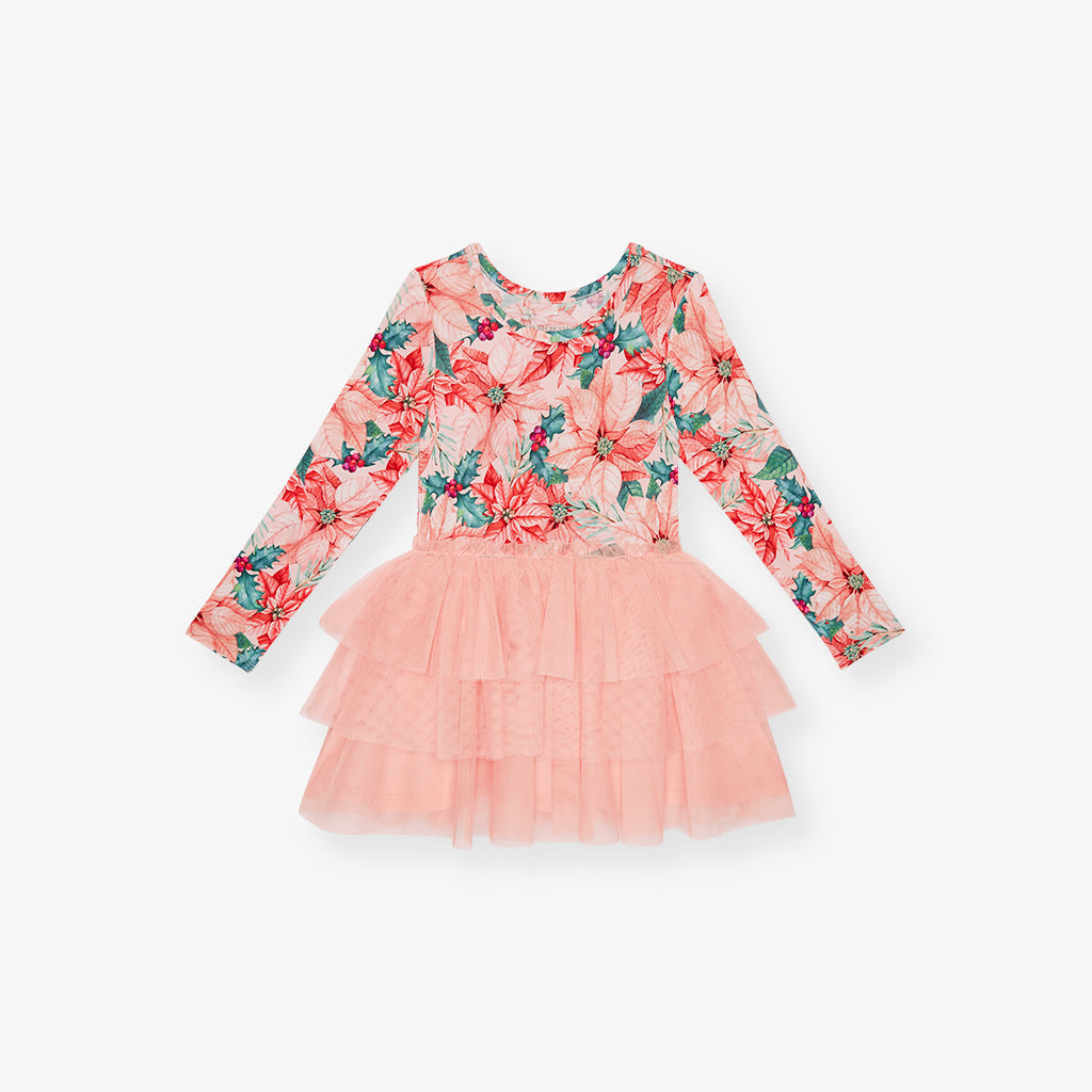 Poinsettia Tulle Dress