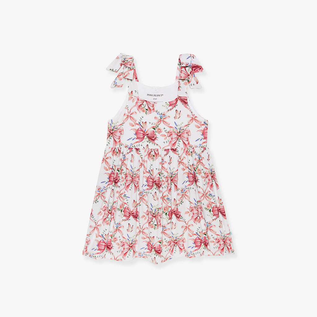 Loraine Bow Babydoll Dress