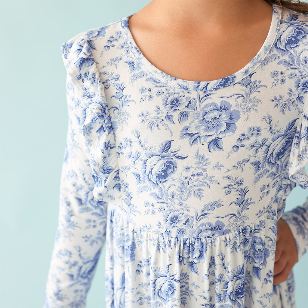Yve Ruffled Twirl Dress