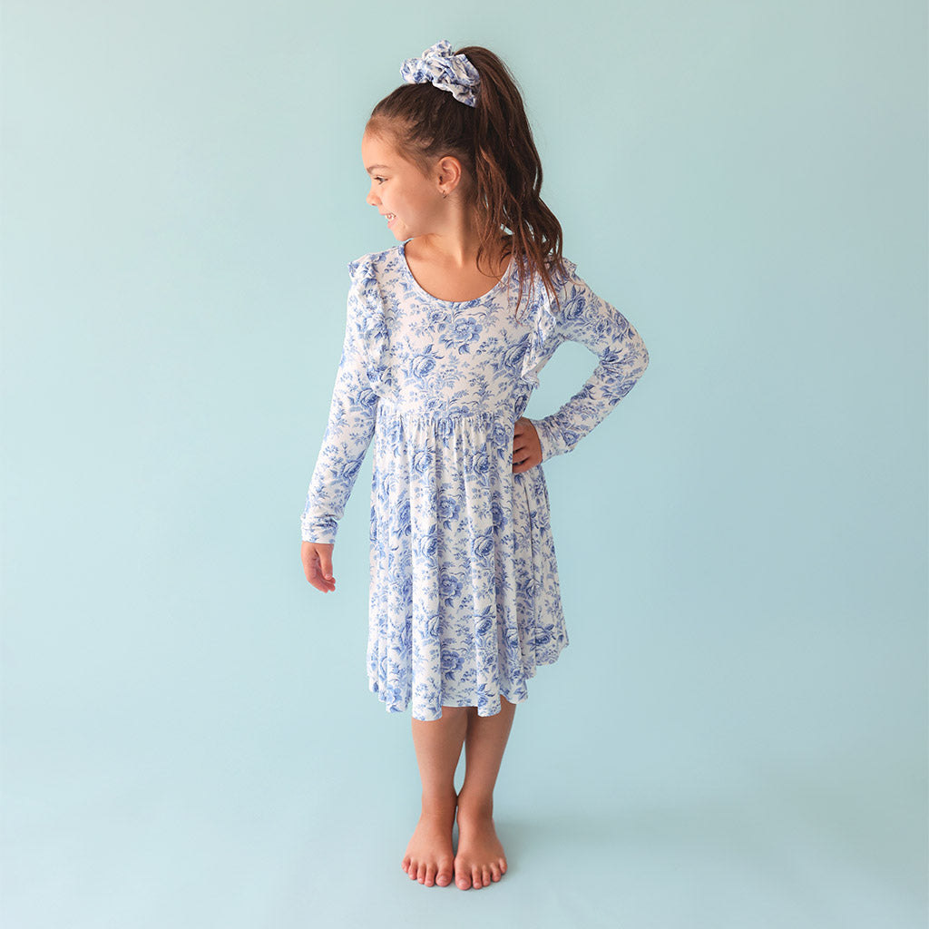 Yve Ruffled Twirl Dress