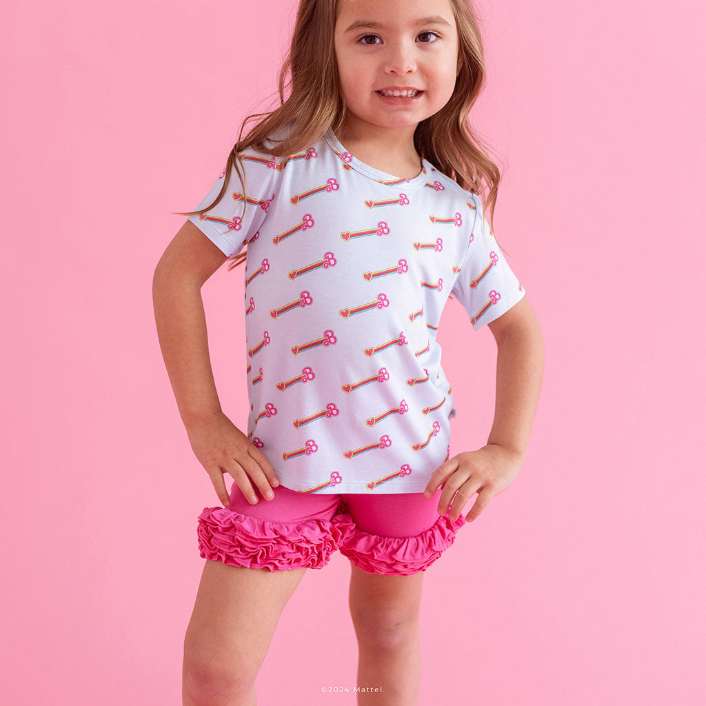 Posh Hot Pink Cha-Cha Shorts