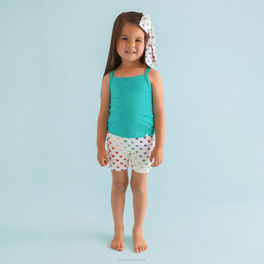 Signature Teal Girls' Picot Cami