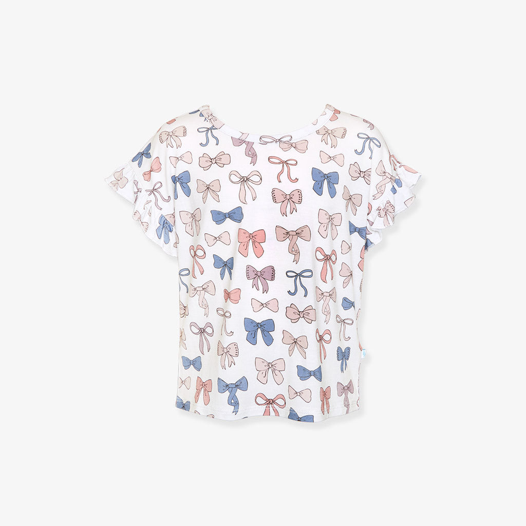 Ariana Ruffled Tee