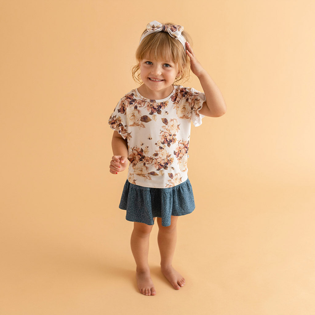 Reese Ruffled Tee