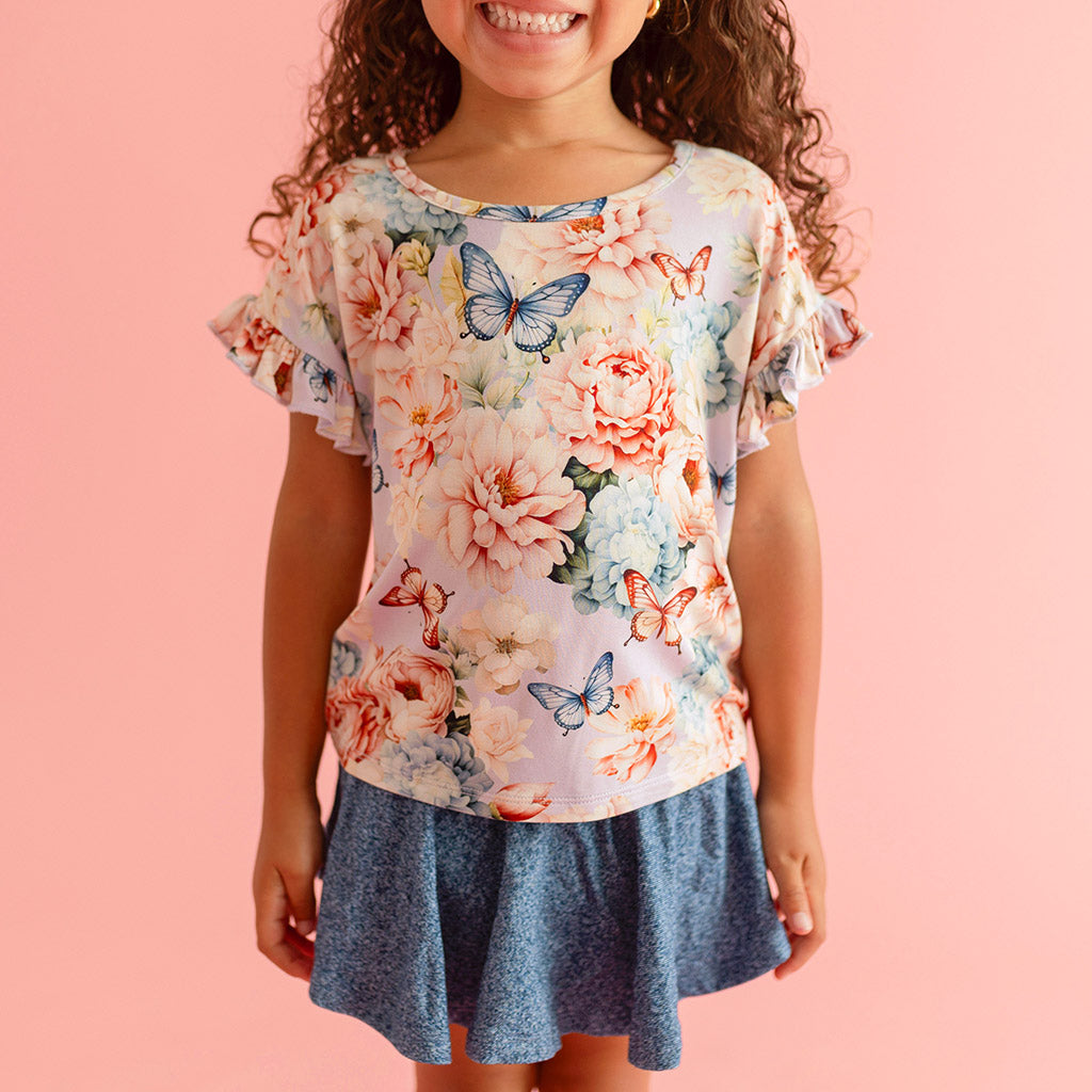 Tindra Ruffled Tee