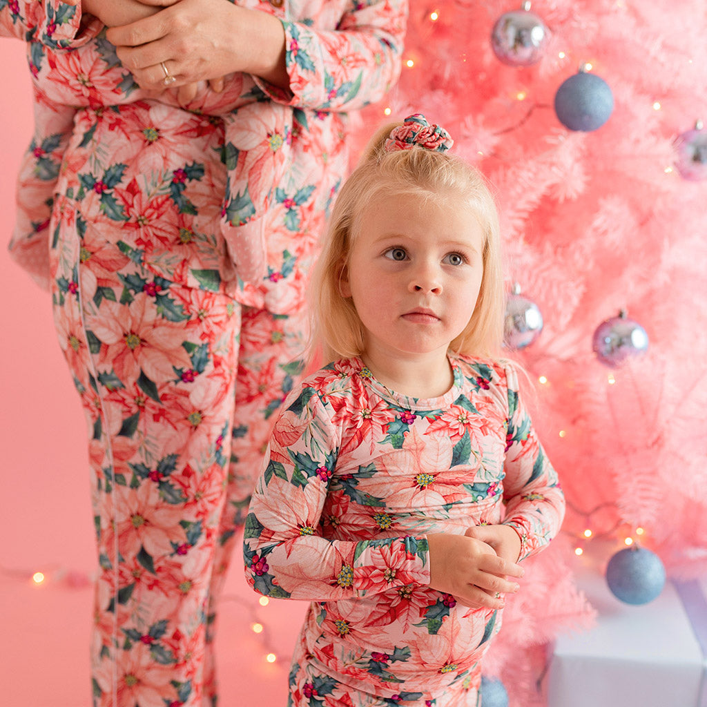 Poinsettia Classic Pajama Set