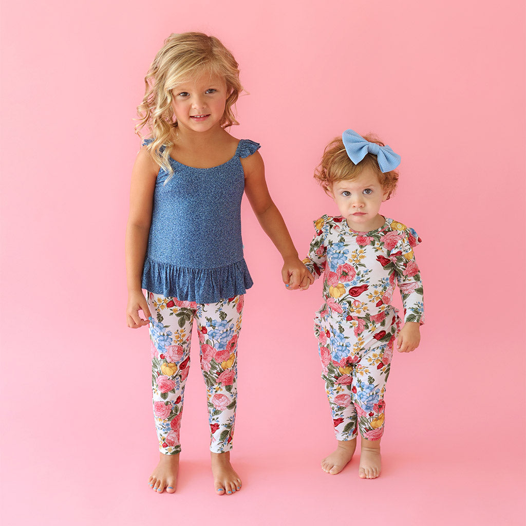 Rubina Long Sleeve Ruffled Bodysuit