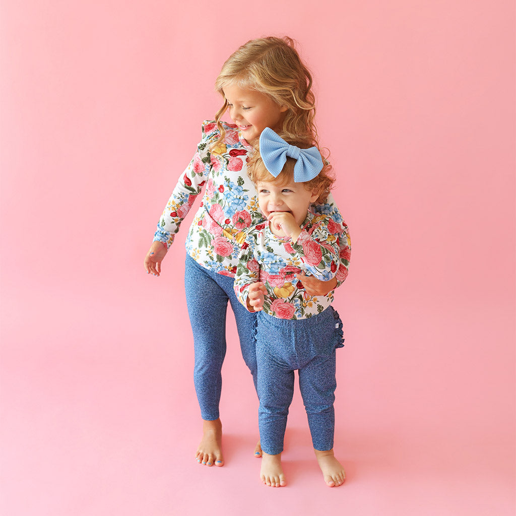Rubina Long Sleeve Ruffled Bodysuit