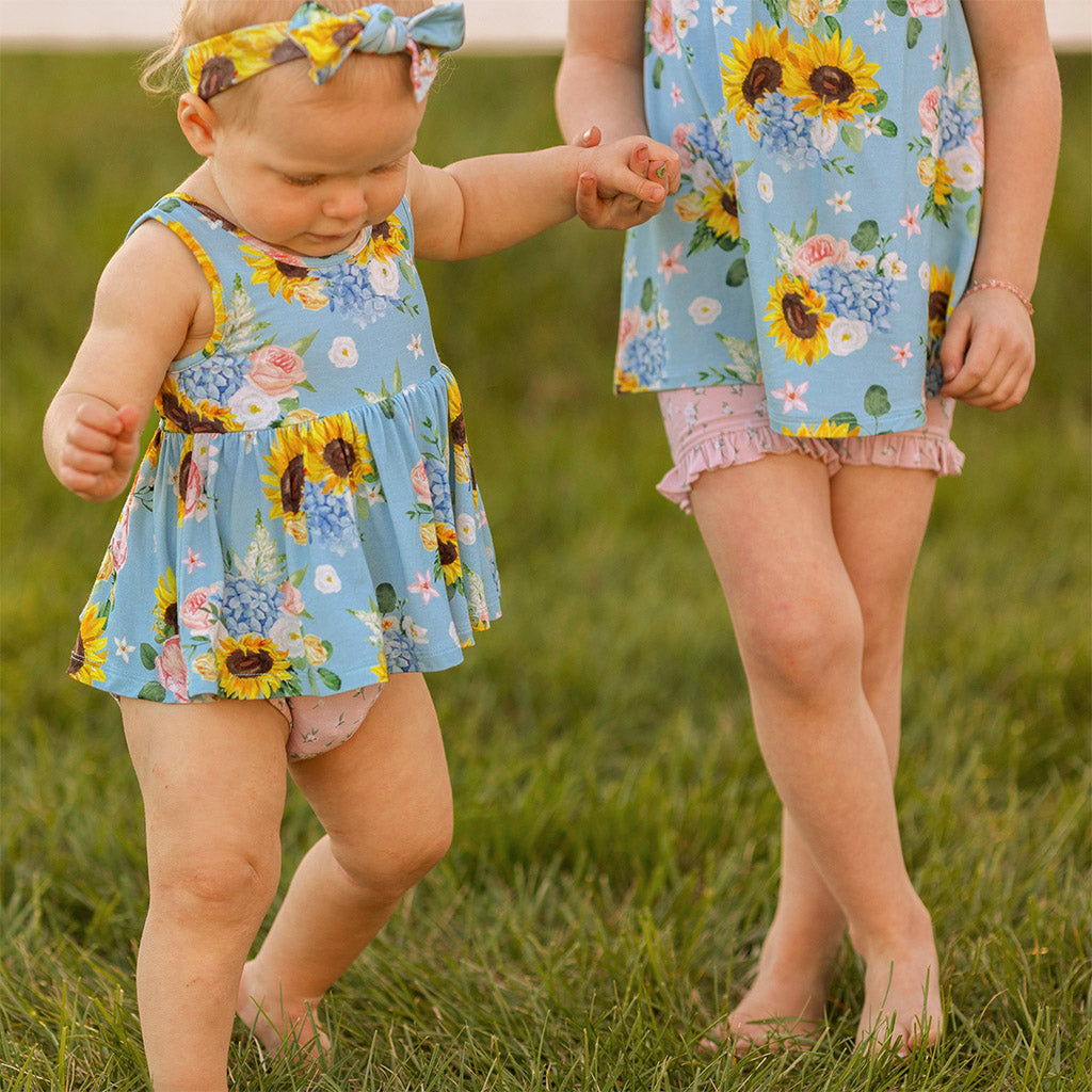 Teresa Marie Peplum Bummie Set
