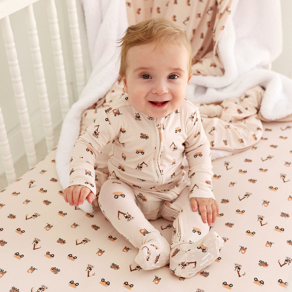 Dalton Footie Zippered One Piece