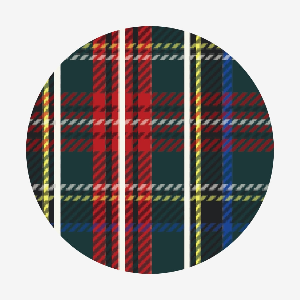 Tartan Plaid Nylon Headband